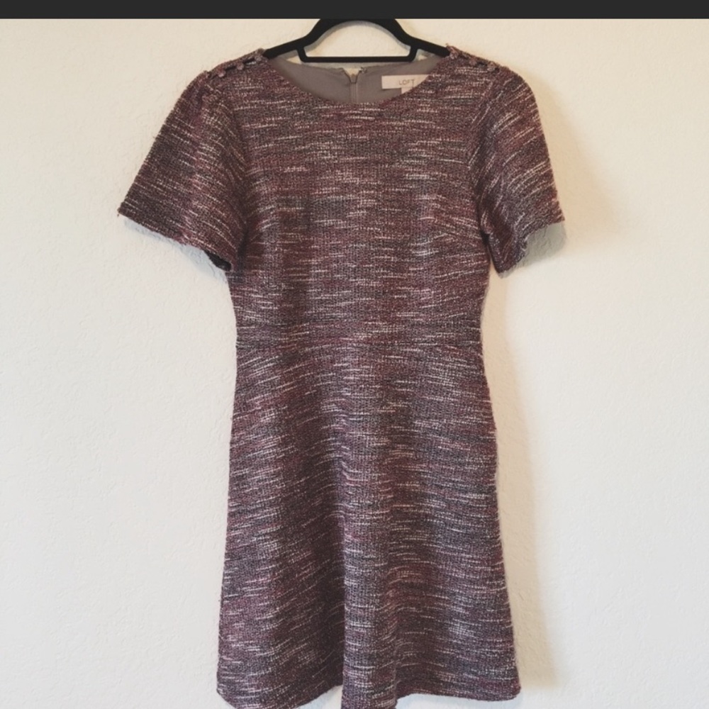 Loft Tweed Business Dress